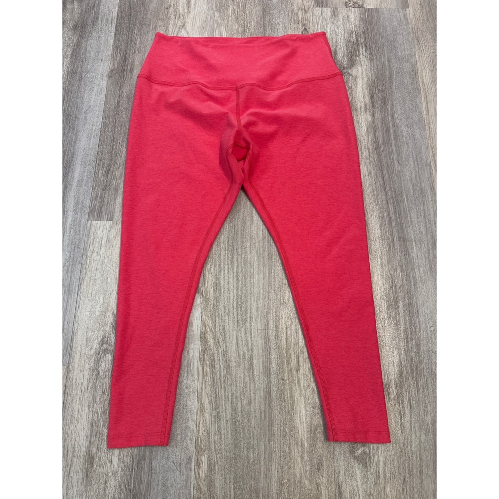 Beyond Yoga Spacedye High Waisted Leggings Pink Heather Plus Size 1X